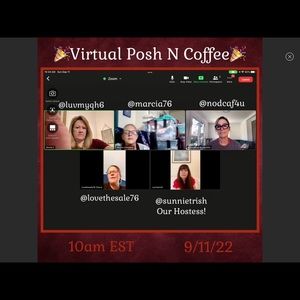 It was Success !  Posh n Coffee Sept 11 10AM EST 10-11:30AM